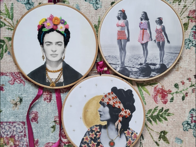 11 Foto borduren op textiel